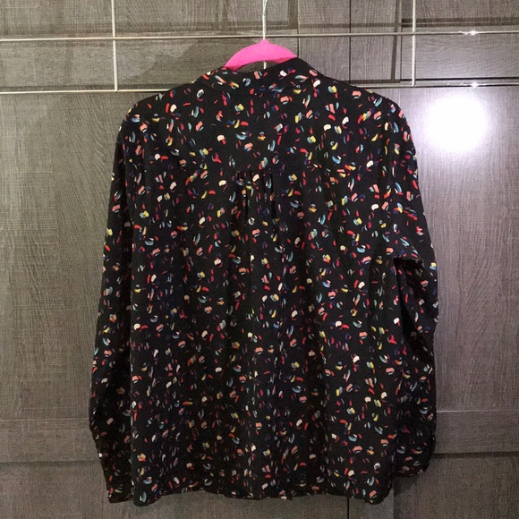 Patterned Blouse - cabi Ferris Blouse L NWOT - Picture 2 of 2